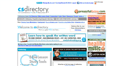 Desktop Screenshot of csdirectory.com
