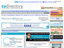 Tablet Screenshot of csdirectory.com
